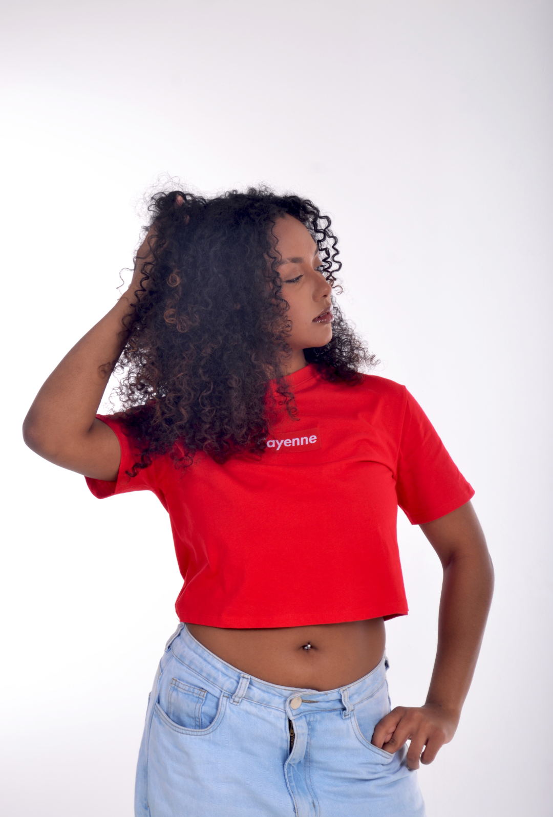 Crop Top Cayenne Rouge