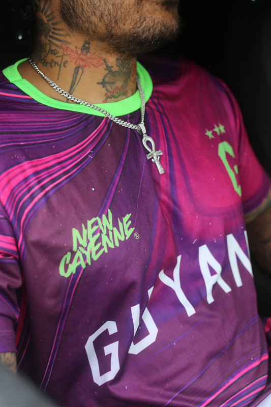 Maillot Guyane Violet