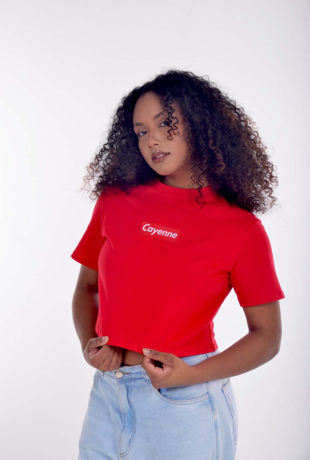 Crop Top Cayenne Rouge