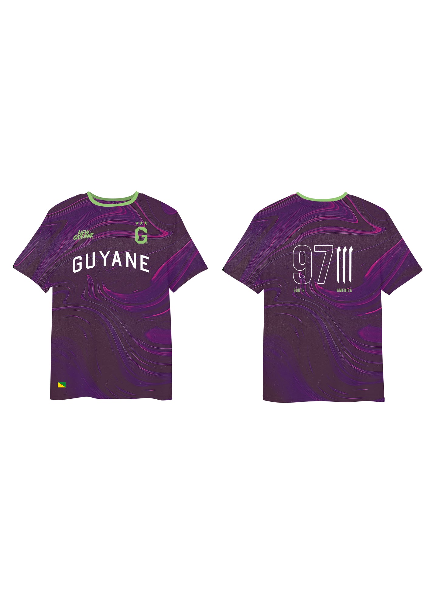 Maillot Guyane Violet