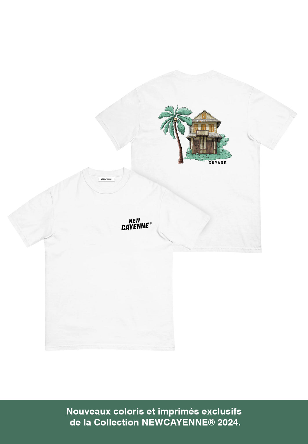 Maison Créole Blanc (Nylon Drytech)