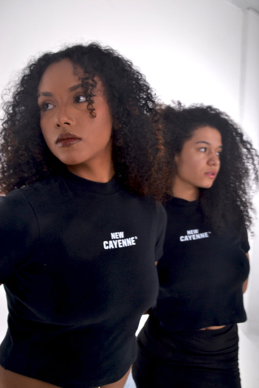 Crop Top Newcayenne Noir