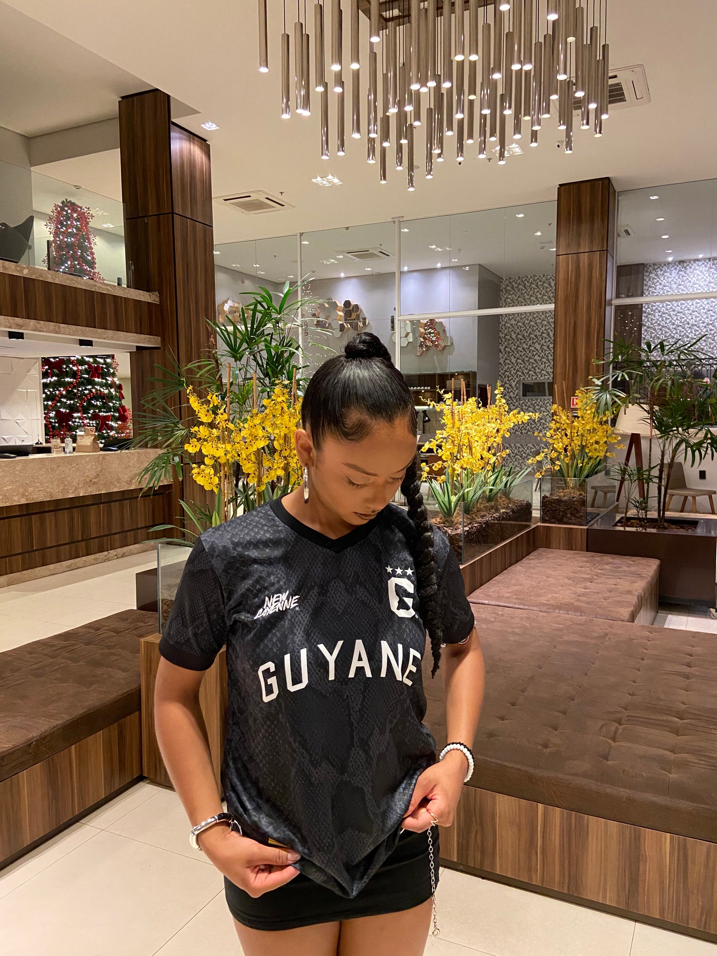 Maillot Guyane Black-Black