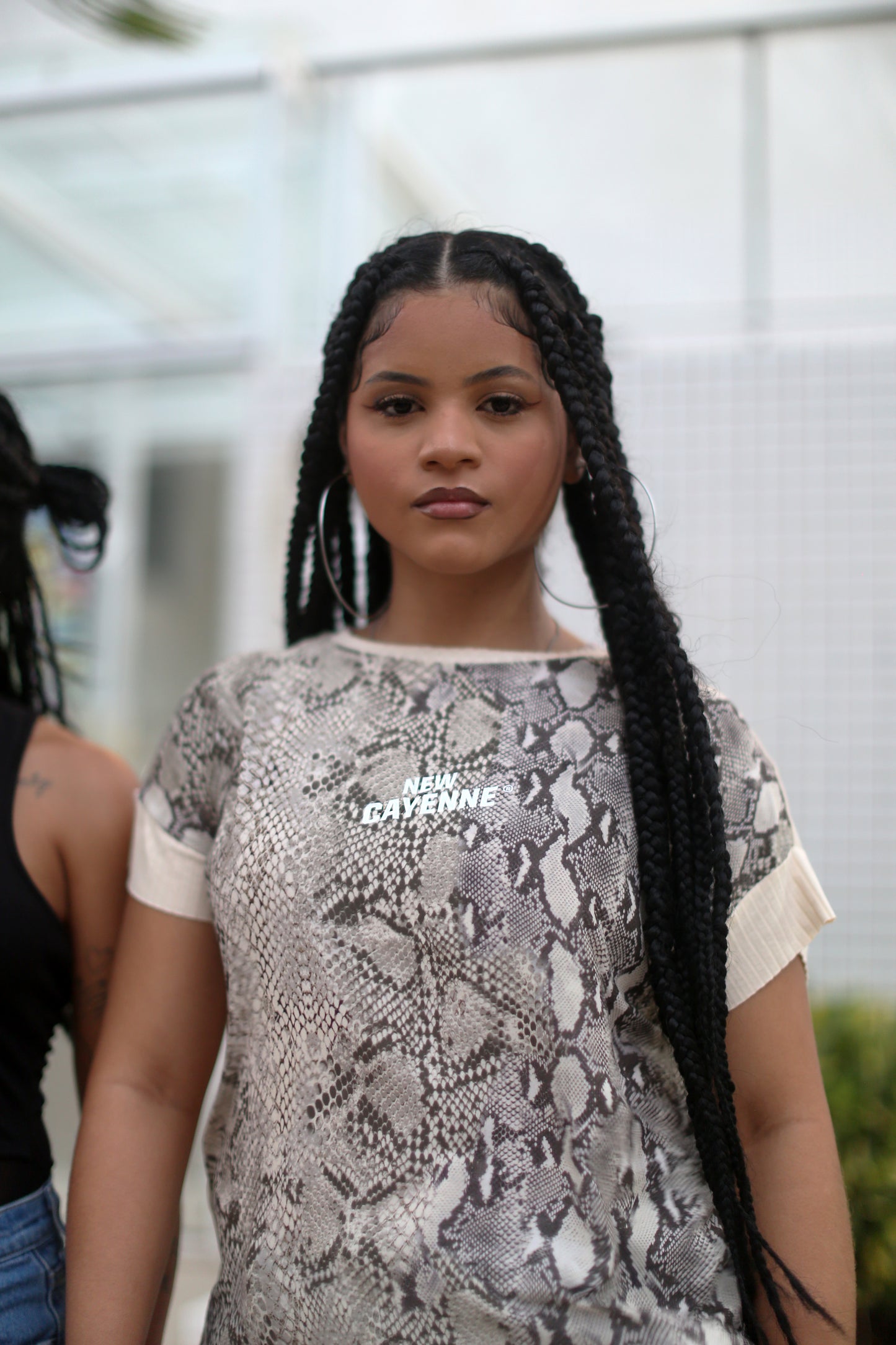 Haut imprimé serpent