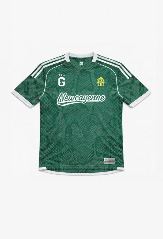Maillot Maison Newcayenne Vert serpent